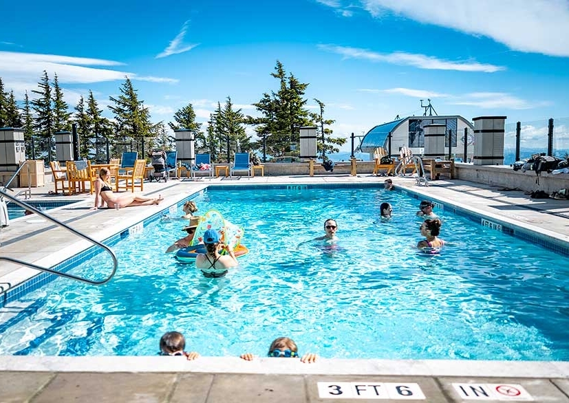 Timberline Lodge pool