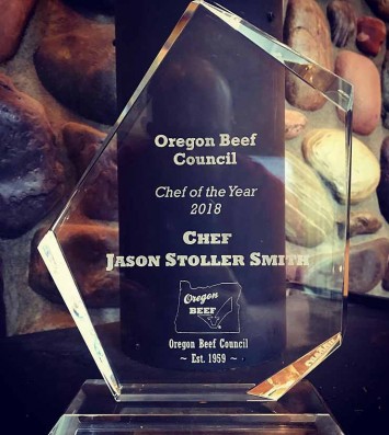 Oregon Beef Council Chef of the Year 2018 Award