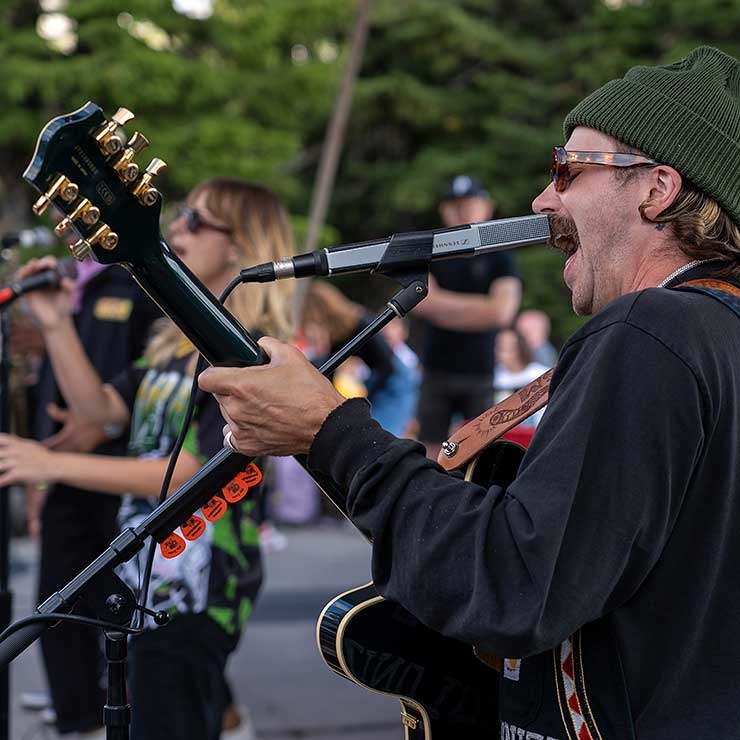 PORTUGAL. THE MAN PLAYING AT TIMBERLINE DAYDREAM, A BENEFIT FOR OHSU DOERNBECHER CHILDREN'S HOSPITAL, IN 2023