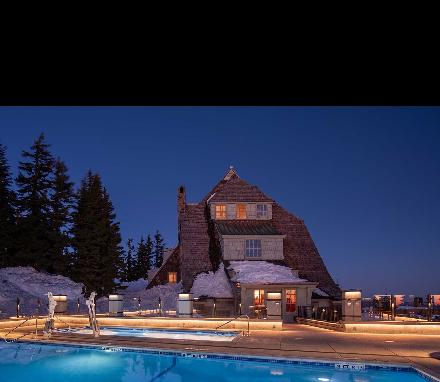 TIMBERLINE'S HEATED OUTDOOR POOL