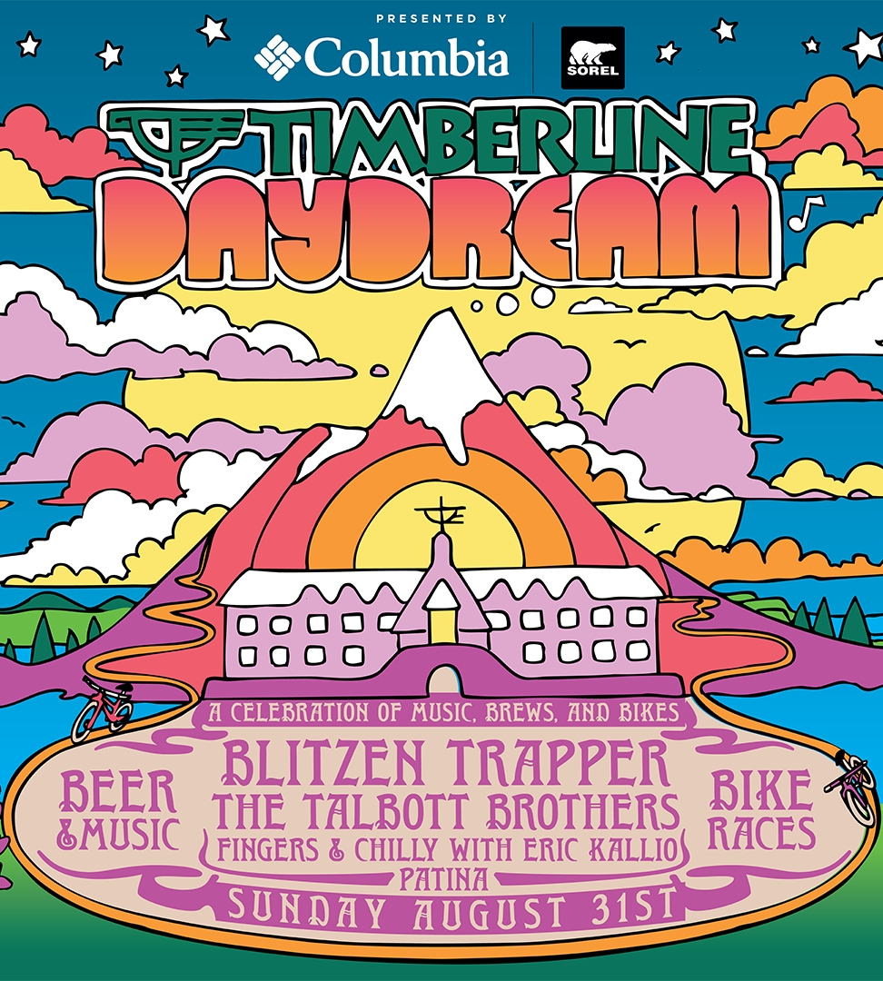 Timberline Daydream poster graphic