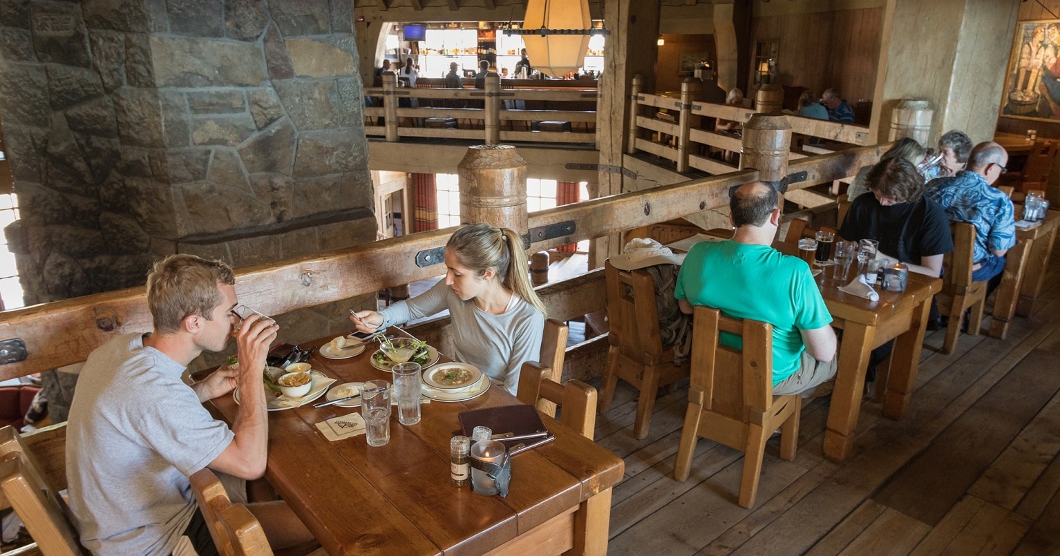 Dining Timberline Lodge